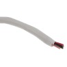 RS PRO Control Cable, 4 Cores, 0.19mm² Tin Plated Annealed Copper, Polyvinyl Chloride White Sheath, Unscreened 820-0185