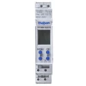 Theben Digital DIN Rail Time Switch 230V AC Single Channel SPDT Astronomical Timer TR608 top2 S