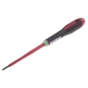 Bahco Standard Screwdriver, T10 Tip, 100 mm Blade VDE/1000V Approved, 222mm Overall BE-8910S
