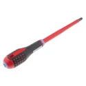 Bahco Standard Insulated Screwdriver PZ3 Tip 150 mm Blade VDE 1000V Approved, 272 mm Overall BE-8830S