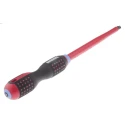 Bahco Pozidriv Screwdriver PZ4 Tip 200 mm Blade VDE/1000V Approved, 365 mm Overall BE-8840S
