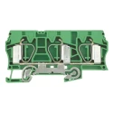 Weidmüller Z Series PE Terminal Green, Yellow, 16mm², 1-Level, Clamp 1768310000