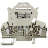 Weidmüller Fused DIN Rail Terminal Block Beige 1-Level Clamp Z Series 1616430000