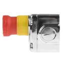 IDEM ES Series Twist Release Emergency Stop Push Button Surface Mount 2 NC/1 NO IP69K 