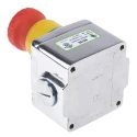 IDEM ES Series Twist Release Emergency Stop Push Button Surface Mount 2 NC/1 NO IP69K 