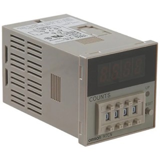 Omron 4 Digit Digital Counter Panel, Track or Surface Mount H7CN