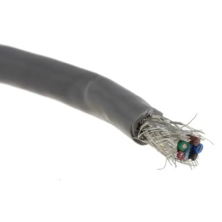 Alpha Wire Alpha Essentials Communication & Control Control Cable 6 Cores 0.35mm² 22 AWG Screened Armoured 300V 6342 SL005