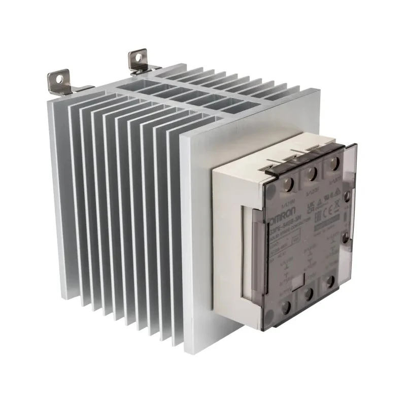 Omron G3PE Three Phase Series Solid State Relay, 45A Load Current, DIN Rail Mount, 528V AC Load, 12-24V DC Control 