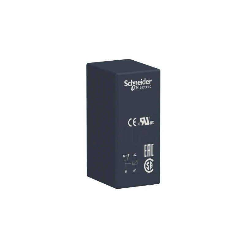 Schneider Electric Power Relay 240V AC Coil 12A Switching Current SPDT Harmony Relay RSB RSB1A120U7