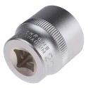 RS PRO 3/8 in Drive 20 mm 12 Point Square Chrome Vanadium Steel Socket 830-4079