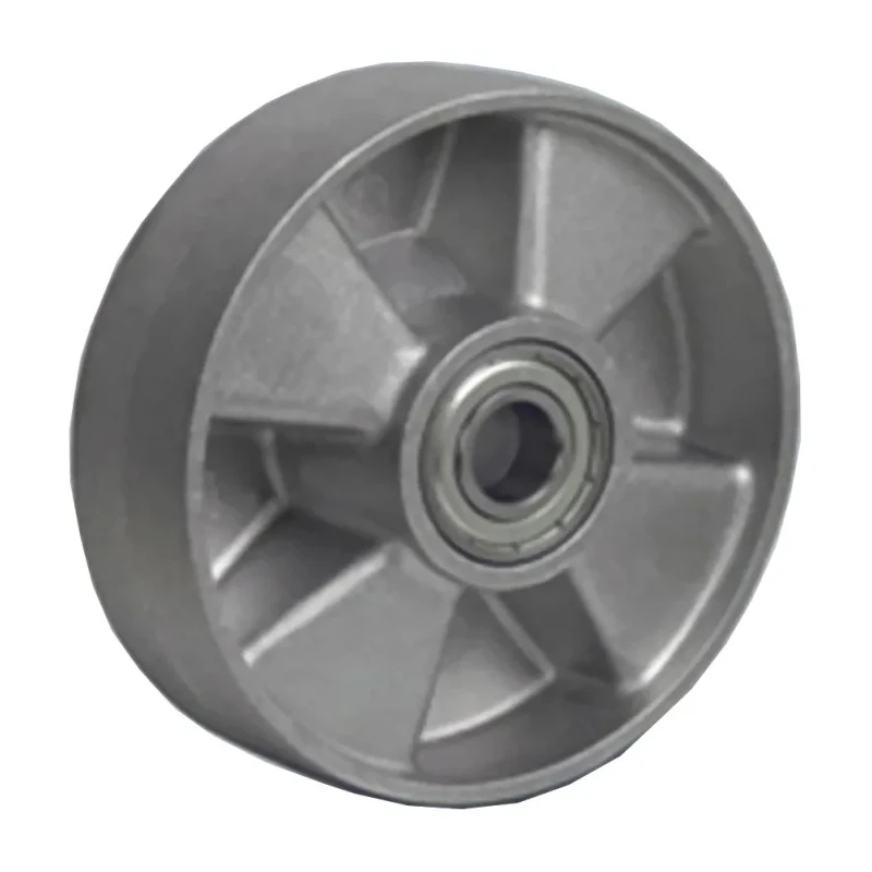 LAG Grey Aluminium Trolley Wheel 600 kg Load Capacity 190mm Diameter 50mm Width Ball Bearing 39040CC