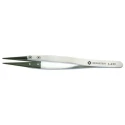 Bernstein 125mm Stainless Steel Flat ESD Safe Tweezer 5-433