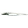 Bernstein 125mm Stainless Steel Flat ESD Safe Tweezer 5-433