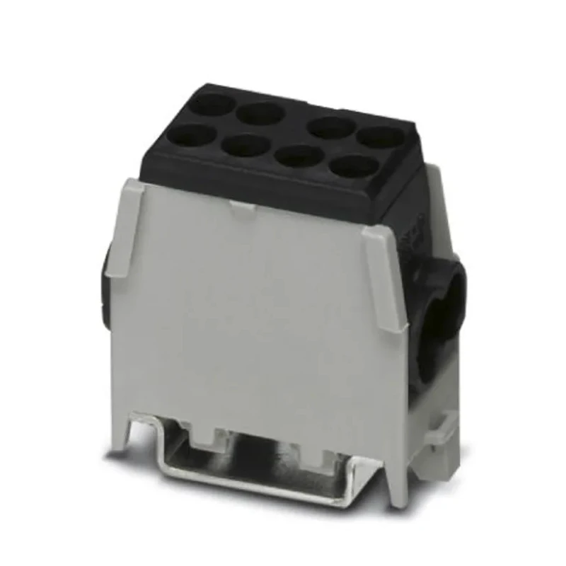 Phoenix Contact Terminal Block UDB 2X25/16 BK Series Black, 1.5mm² to 25mm², 1-Level Screw Termination 3071356