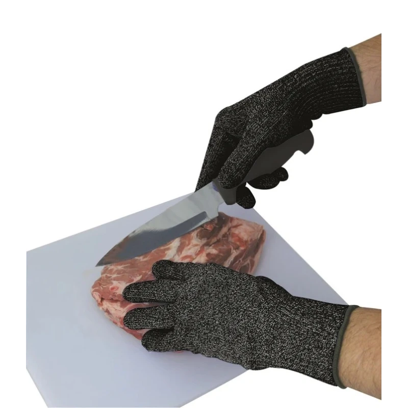 Polyco Healthline BladeShades Black Dyneema Cut Resistant Work Gloves Size 9 BSK/09