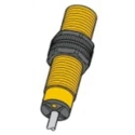 Turck Threaded Barrel Inductive Proximity Sensor M18 x 1 PNP 30 V DC 200 mA NI12U-S18-AP6X