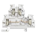 Legrand 371 Series 2-Level Fused Grey Feed Through Terminal Block Screw Termination 300, 500V 36A 0 371 68