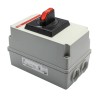 ABB 2-Pole Base Isolator Switch, IP65, 16A, 75 kW, Black Handle OTDCP16S11M 1SCA125129R1001