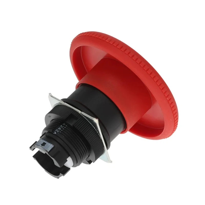 Omron A22E Series Turn Reset Emergency Stop Push Button Panel Mount 22 mm Cutout 2 NC IP65 A22E-L-02