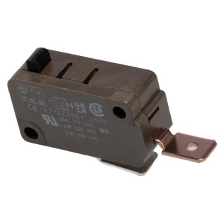 Honeywell Technologies Pin Plunger Micro Switch, Quick Connect Terminal, 25A Contact Current, 125 V AC, Miniature V7-1Z29E9