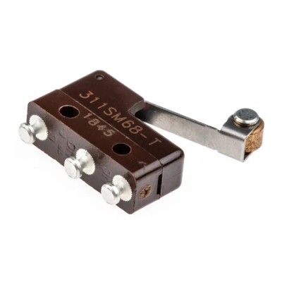 Honeywell Technologies Roller Lever Micro Switch, Solder Terminal, 1A, 125 V ac, SPDT 311SM68-T