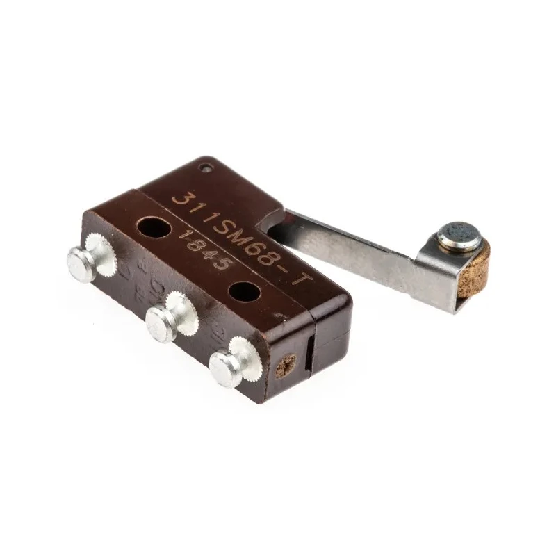 Honeywell Technologies Roller Lever Micro Switch, Solder Terminal, 1A, 125 V ac, SPDT 311SM68-T