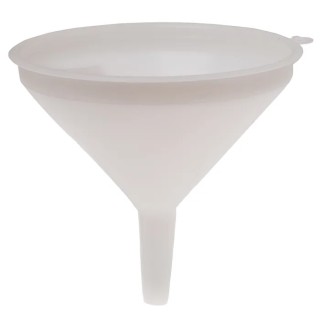 RS PRO High Density Polyethylene Industrial Funnel with 120 mm Funnel Diameter and 12 mm Stem Diameter 845-9520