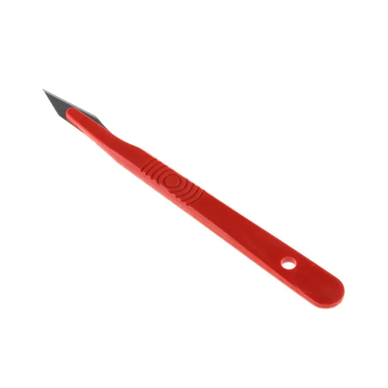 Swann-Morton Carbon Steel Flat Scalpel Blade, Blade Size 25A, 50 Pieces Package 1801