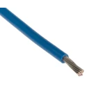 RS PRO Blue 0.6 mm² 20 AWG Hook Up Wire, 19/0.2 mm Strands, 100 m, Polyvinyl Chloride Jacket 851-3608