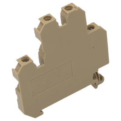 Weidmüller SAK Series DIN Rail Terminal Block Yellow Beige 4mm² 2-Level Screw Termination IECEx/ATEX 0363660000