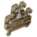 Weidmüller SAK Series DIN Rail Terminal Block Yellow Beige 4mm² 2-Level Screw Termination IECEx/ATEX 0363660000