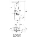 SICK BEF Series Mounting Bracket for Use with W14-2 and W18-3 Optical Proximity Sensors BEF-WN-W18