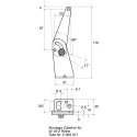 SICK BEF Series Mounting Bracket for Use with W14-2 and W18-3 Optical Proximity Sensors BEF-WN-W18