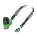 Phoenix Contact Sensor Actuator Cable Female 5 Way M12 to 5 Way Unterminated, Polyurethane Jacket, 5 m Length 1442777