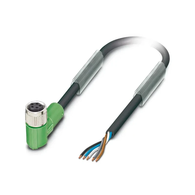Phoenix Contact Sensor Actuator Cable Female 5 Way Right Angle to 5 Way Unterminated 5 m 30V 1404477