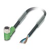 Phoenix Contact Sensor Actuator Cable Female 5 Way Right Angle to 5 Way Unterminated 5 m 30V 1404477