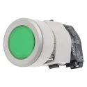 EAO Green Momentary Round Push Button Head 30.5 mm Cutout Diameter IP65 Plastic Housing 704.032.518