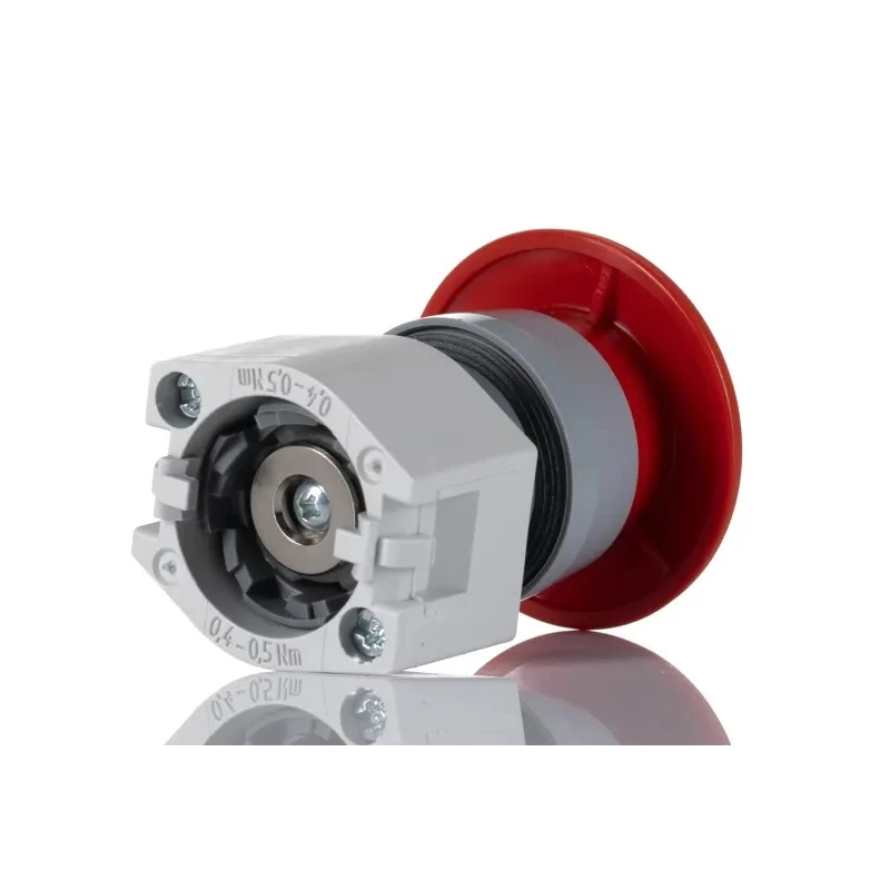 EAO Twist Release Emergency Stop Push Button Front Mount 22.5 mm Cutout Diameter IP65 704.074.2