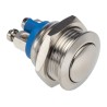 Bulgin Push Button Switch, Momentary, Panel Mount, SPST, IP65, 16.2 mm Cutout, 36 V DC, 2A MP0042