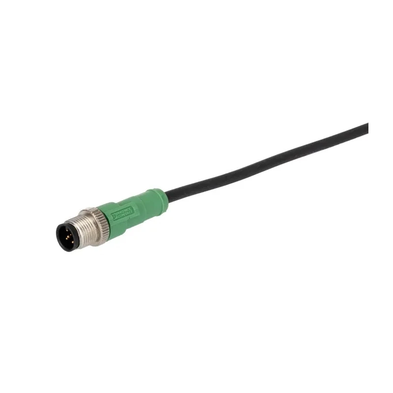 Phoenix Contact Sensor Actuator Cable Male 5 Way Straight to Female 5 Way Straight, 1.5 m Length, 48V AC 1681606