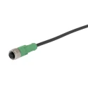 Phoenix Contact Sensor Actuator Cable Male 5 Way Straight to Female 5 Way Straight, 1.5 m Length, 48V AC 1681606