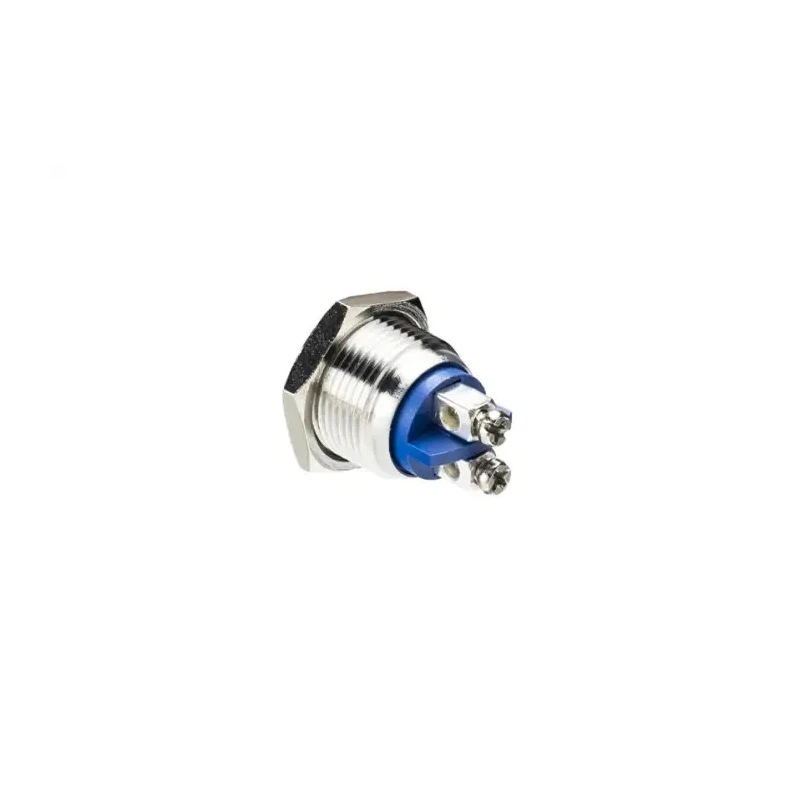 Bulgin Push Button Switch Panel Mount Momentary SPST 16.2 mm Cutout IP65 36 V dc MP0042