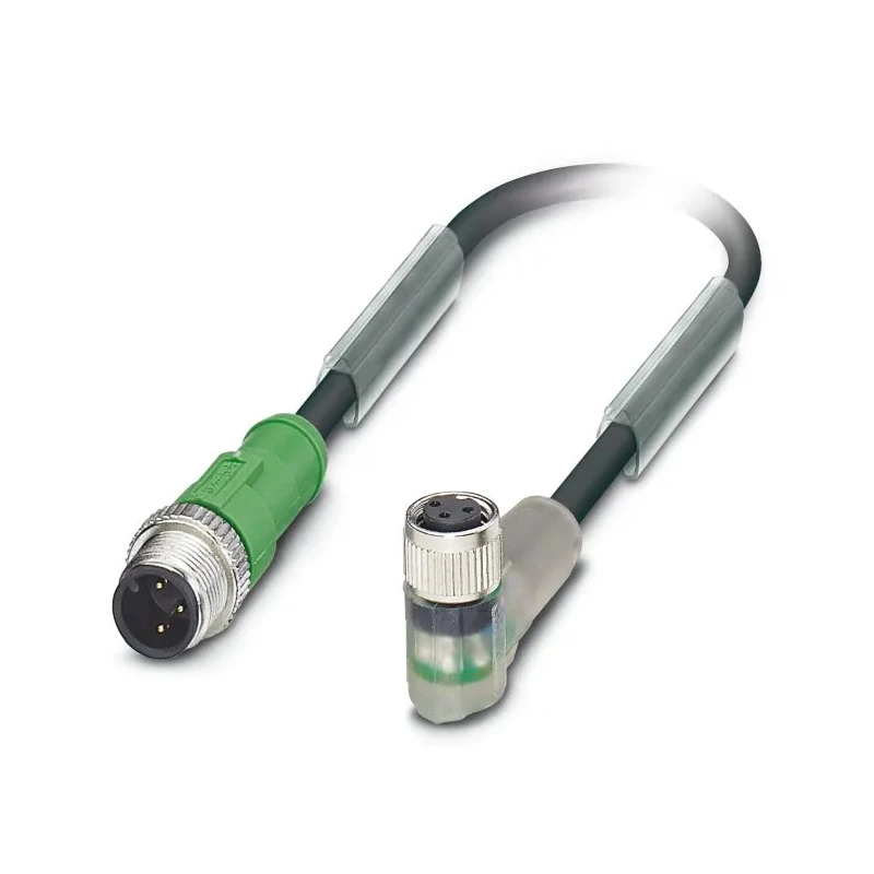 Phoenix Contact Sensor Actuator Cable 24V, 3 Contacts, Male M12 to Female M8, 1.5 m, Polyurethane Jacket 1694907