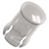 Keystone Transparent LED Lens for Through-Hole LEDs 3mm 1.52mm Height Above Panel 8659