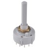 Lorlin 12 Position SPST Rotary Switch, 150mA, Solder Terminals, Panel Mount, Polyamide 66 Housing CK1044