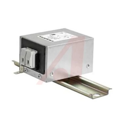 Schurter FMBB Rail Series 250V AC 10A DIN Rail IEC Line Filter Female Quick Connect 5500.2270