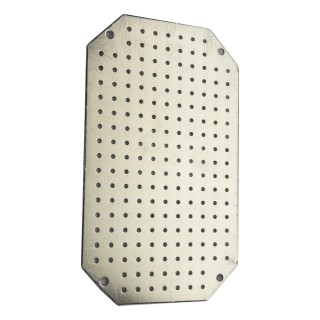 Fibox Galvanised Steel Grey Mounting Plate Enclosure Accessory 450mm Width 650mm Length MPMP ARCA 7050