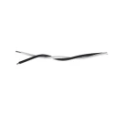 TE Connectivity 44A0121 Series White and Black Hook Up Wire 20 AWG 19/32 Strands 100 m Polyvinyl Fluoride 44A0121-20-0/9