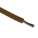 RS PRO Brown 0.33 mm² Hook Up Wire, 22 AWG, 7/0.12 mm Core Strands, 100 m Length, Modified Polyphenylene Ether 872-4521