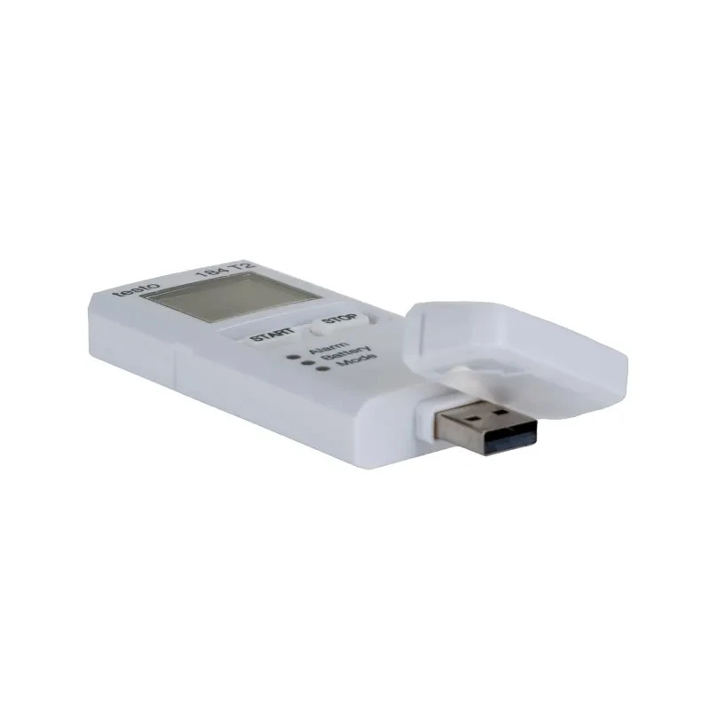 Testo 184-T2 Temperature Data Logger, NFC, USB, ±0.5°C Accuracy, IP67 Rated, Battery Powered 0572 1842